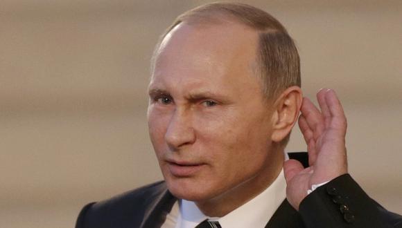 Vladimir Putin, presidente de Rusia. (Foto referencial: Reuters)