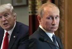 Donald Trump agradece a Vladimir Putin por expulsar a diplomáticos de USA de Moscú