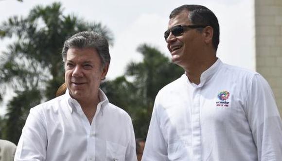 Correa: Ecuador está preparado para efectos de paz en Colombia