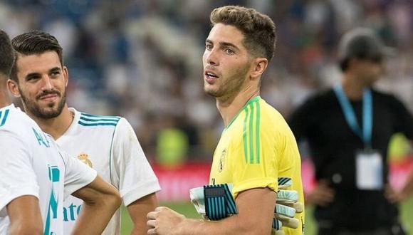 Luca Zidane no tendría espacio en el Real Madrid de Julen Lopetegui, por lo que el club estaría dispuesto a prestarlo para que tenga continuidad (Foto: agencias)