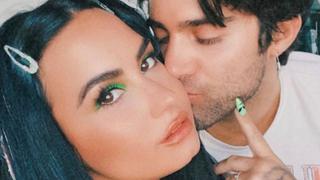 Demi Lovato compartió tiernas fotografías junto a su pareja Max Ehrich 