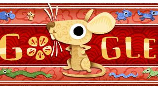 Año Nuevo Chino: Google se une a las celebraciones con doodle de un ratón 