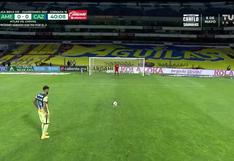 América vs. Cruz Azul: Emanuel Aguilera canjeó penal por gol para el 1-0 de las ‘Águilas’ | VIDEO