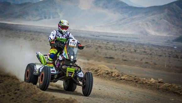 La organización no autorizó al piloto boliviano a competir en el Dakar 2019 con su cuatrimoto Barren Race. (Foto: Facebook)