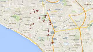 El mapa de los baches en Lima creado por nuestros lectores