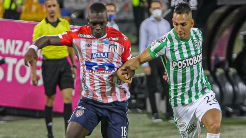 Nacional 1-1 Junior: empate en el Atanasio Girardot por la Liga BetPlay