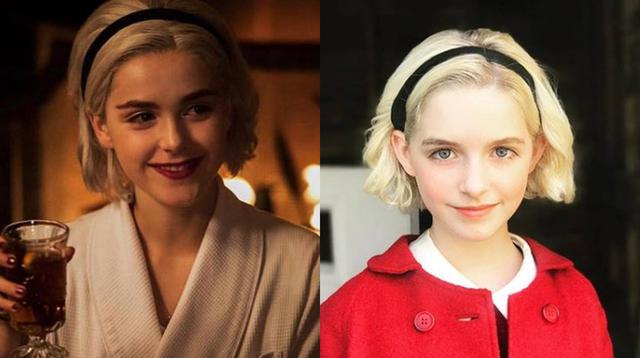 El gran parecido de la pequeña "Sabrina" con la protagonista ha sorprendido a los fans. (Foto: Netflix)