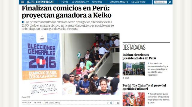 Elecciones en Perú: medios internacionales reportan resultados - 15