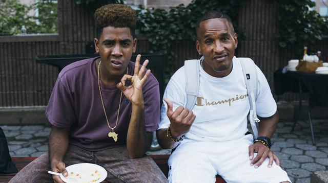 Korey Wise junto a Jharrel Jerome, el actor que lo interpretó en "When They See Us". (Foto: Netflix)