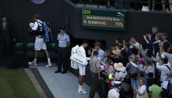 Frenaron a Djokovic: postergaron su partido por falta de luz