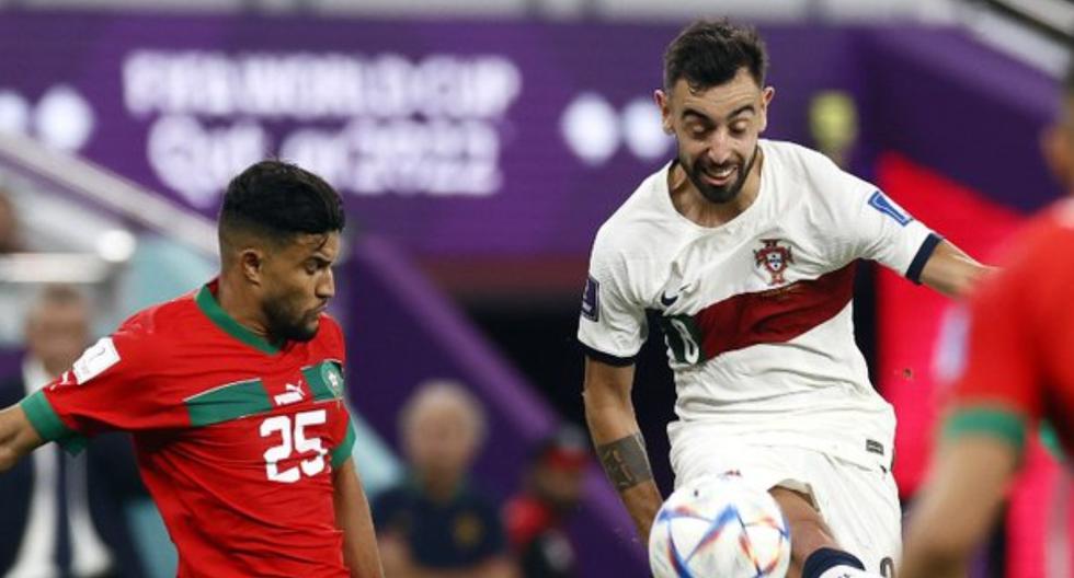 Marruecos venció a Portugal por los cuartos de la Copa del Mundo.