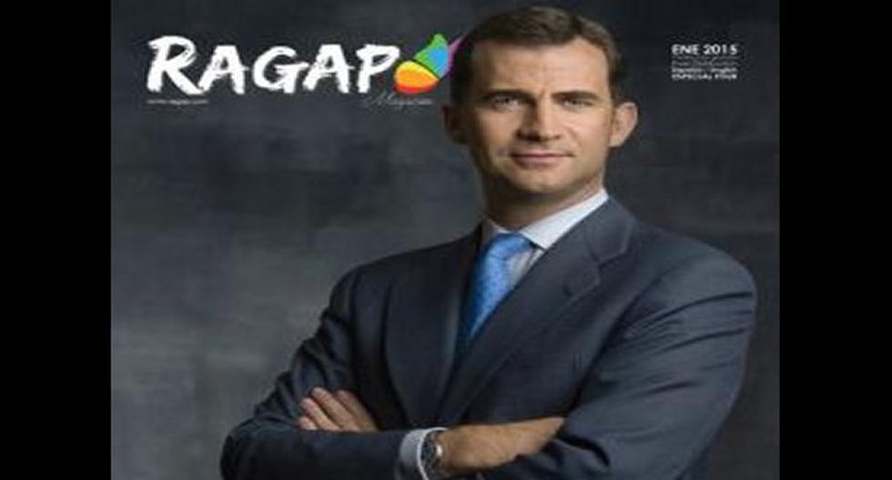 Esta es la portada de la revista gay Ragap Magazine.