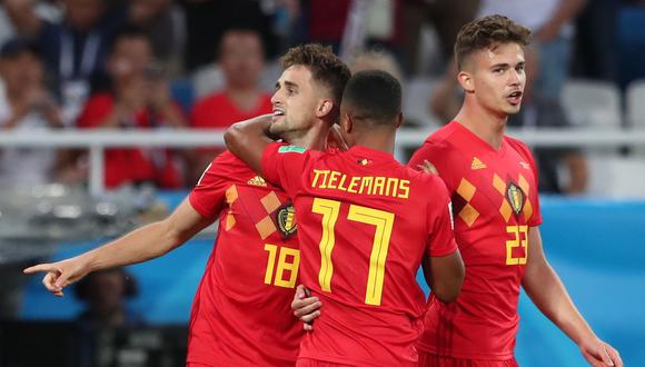 Inglaterra y Bélgica decidieron reservar a sus habituales titulares para los octavos de final en Rusia 2018. El único gol del partido lo marcó Adnan Januzaj. (Foto: EFE)