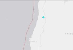 Sismo de magnitud 4,8 sacudió Chile por la noche