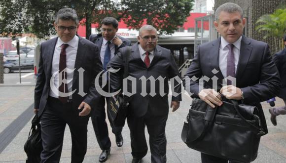 Los fiscales José Domingo Pérez y Germán Juárez Atoche fueron a entrevistar a Jorge Barata en Brasil el 27 y 28 de febrero. (Antonio Álvarez / El Comercio)
