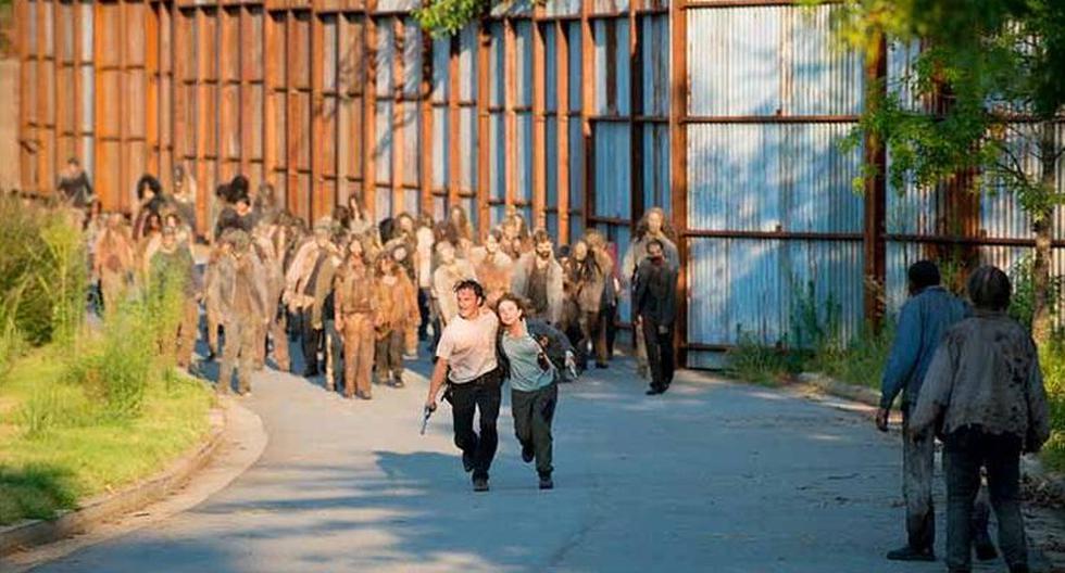Andrew Lincoln es Rick y Tovah Feldshuh es Deanna en 'The Walking Dead' (Foto: AMC)