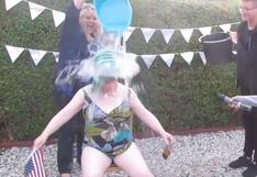 [VIDEO] Susan Boyle y su extraña versión del ‘Ice Bucket Challenge’ 