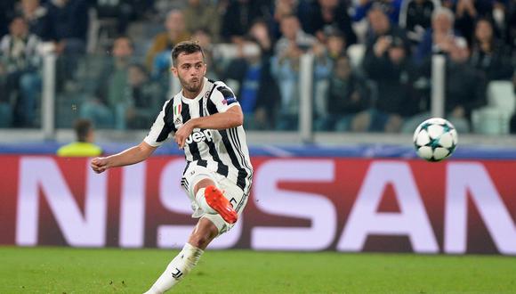 Juventus: Pjanic marcó golazo con sutil remate de tiro libre. (Foto: AFP)