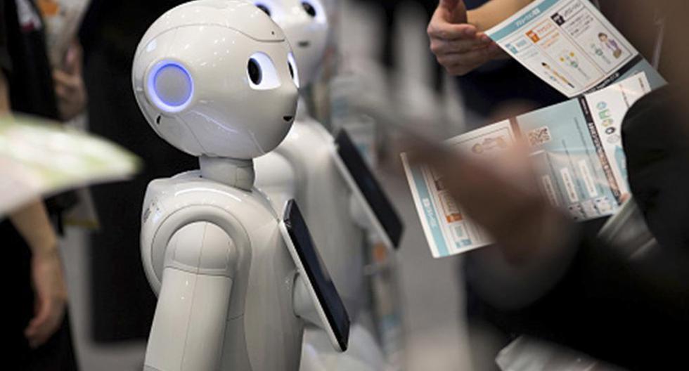 Lo último en robots destinados a sustituir y apoyar a los humanos en el trabajo protagonizan desde el Robot World en Tokio. (Foto: Getty Images)