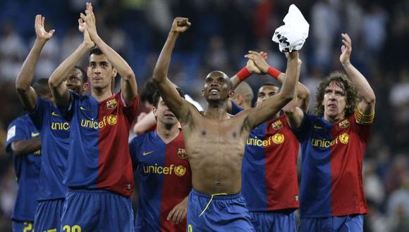 Twitter: Samuel Eto’o y su apoyo de corazón al Barcelona