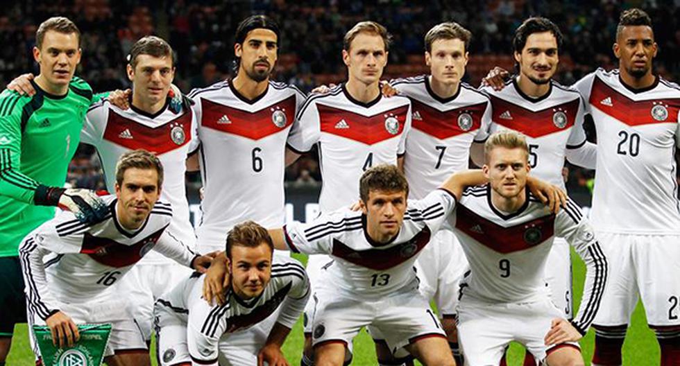 La Selección Alemana de Fútbol es la vigente campeona del mundo. (Foto: Difusión)