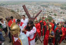 Semana Santa: Chepén alista el Vía Crucis más alto del Perú