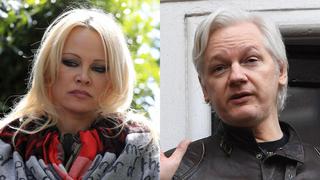 Pamela Anderson visita a Julian Assange en cárcel de Londres | VIDEO