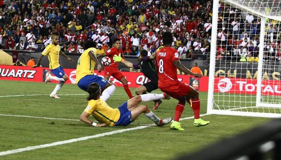 Perú vs. Brasil ya se enfrentaron en la fase de grupos de la Copa América Centenario. (Foto: GEC)