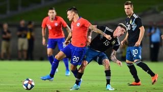 Chile empató sin goles ante Argentina en amistoso internacional en Los Ángeles