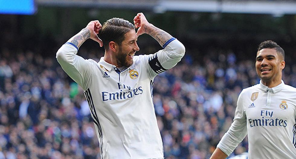 Con doblete de Sergio Ramos, Real Madrid pasó apuros pero logró mantener el liderato de LaLiga Santander con su necesitado triunfo ante el Málaga. (Foto: Getty Images)