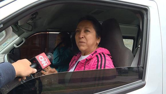 La madre de Nadine Heredia, Antonia Alarcón Cubas, cuestionó la decisión del fiscal de pedir prisión preventiva contra la ex pareja presidencial. (CNN)