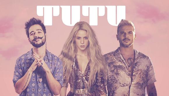 Shakira se unió a Camilo y Pedro Capó para el remix de “Tutu”. (Foto: @shakira)
