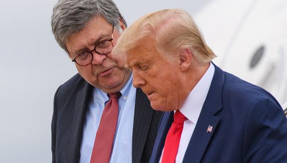 Bill Barr era conocido por ser uno de los mayores defensores de Donald Trump y su gestión al frente de Estados Unidos. (Foto: AFP)