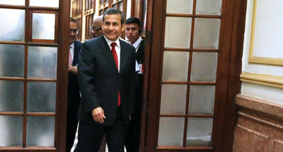 El expresidente Ollanta Humala asistirá el martes a la Comisión de Defensa del Congreso. (Foto: Andina)