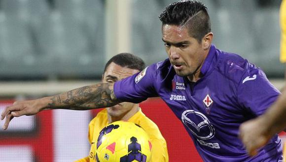 Con Juan Vargas, Fiorentina ganó 2-0 al Atalanta por la Serie A