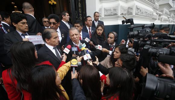El congresista Marco Arana se mostró a favor del anuncio del presidente Martín Vizcarra. (Foto: Mario Zapata / GEC)