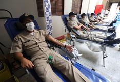 Coronavirus en Perú: Oficiales y cadetes de la Marina se suman a campaña de donación de sangre
