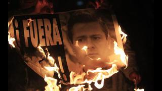Peña Nieto tuvo su peor aniversario y miles piden su renuncia