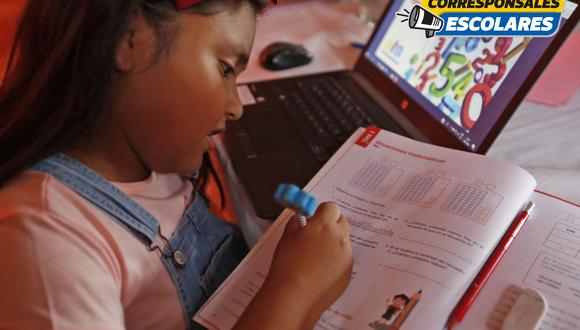 Una estudiante participa de la tele-educación a través del programa "Aprendo en casa". (Foto referencial: Andina)