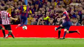 Luis Suárez casi arruina el golazo de Lionel Messi (FOTOS)