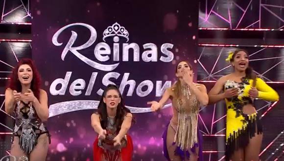 Todas las participantes fueron sentenciadas en "Reinas del Show" y pasan a la final. (Foto: Captura América TV)