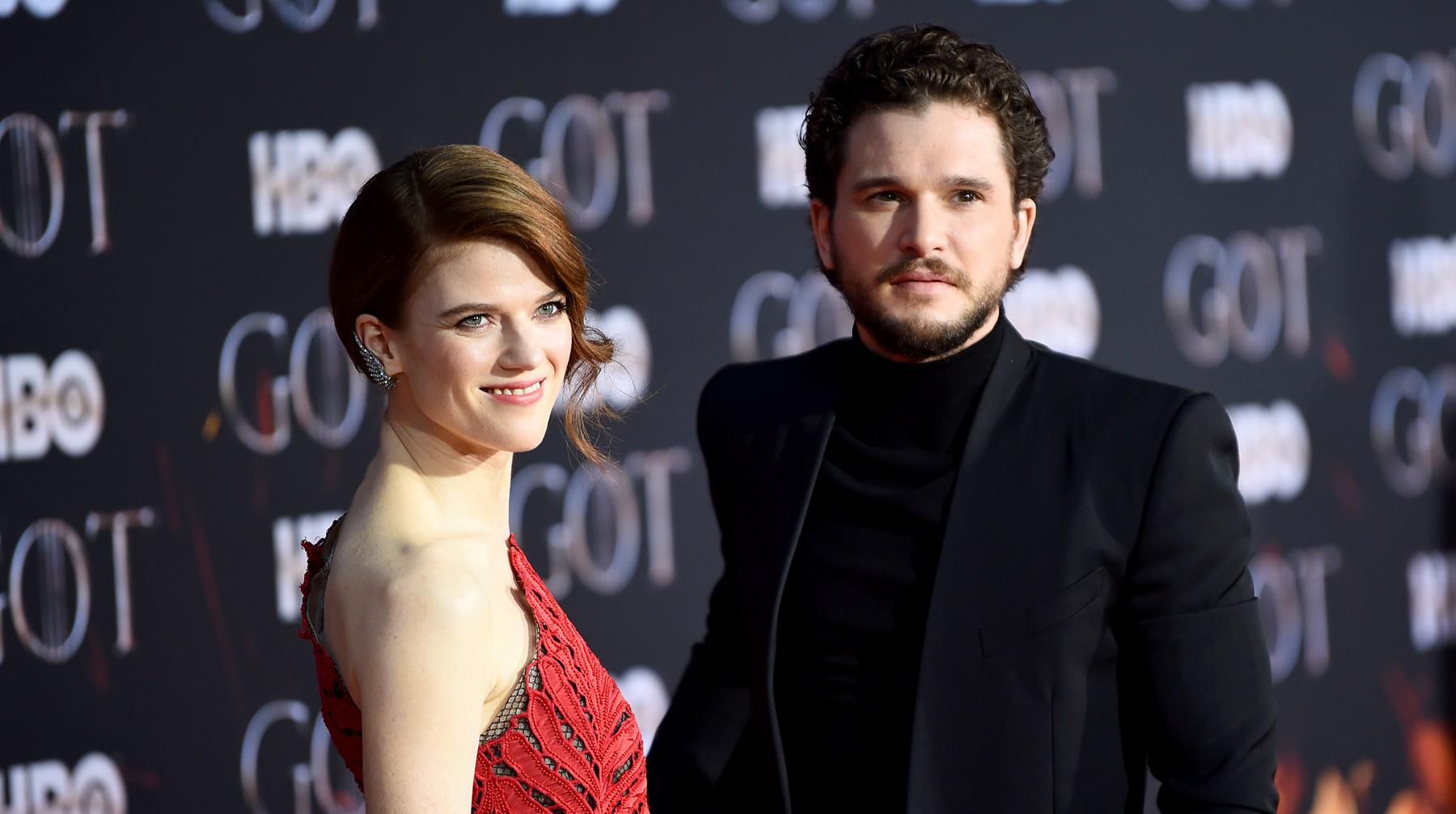 Ambos actores se conocieron en la filmación de "Game of Thrones" y ahora están casados. Foto: Agencias.