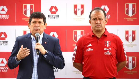 La selección peruana, al mando de Juan Reynoso, logró apenas un punto de doce posibles en las Eliminatorias 2026. (Foto: FPF)