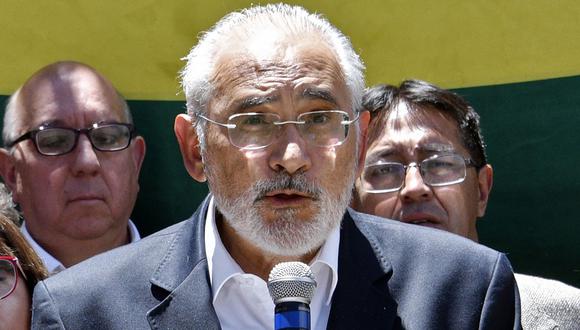 El candidato presidencial boliviano Carlos Mesa. (Foto: AFP).