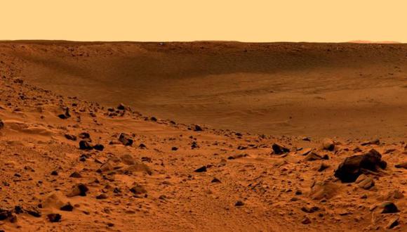 Las rocas de basalto marcianas pueden absorber cerca de un 25% más de agua que las rocas terrestres. (Foto: NASA/JPL/Universidad de Cornell.)