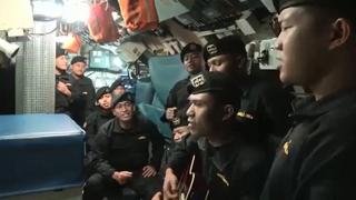 Indonesia: el último video de los marineros del submarino hundido en Bali los muestra cantando y sonrientes