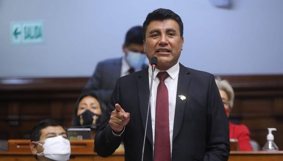 Óscar Zea, ministro de Desarrollo Agrario y Riego, participa este martes de una sesión descentralizada del Consejo de Ministros. (Foto: Congreso)