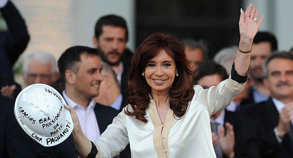 Cristina Fernández, mandataria saliente de Argentina (EFE)
