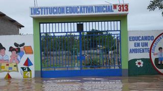 Lluvias e inundaciones afectaron a 19 colegios en San Martín