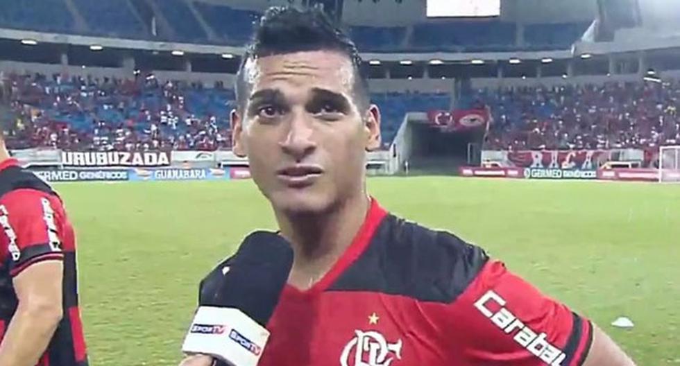 Miguel Trauco se mostró conforme po su gran debut en el Flamengo. (Foto: Captura)